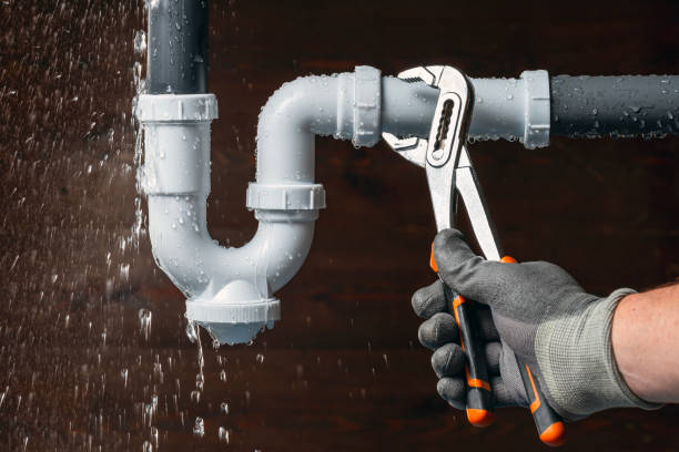 Professional Drain Cleaning technician working in Manson, NC
